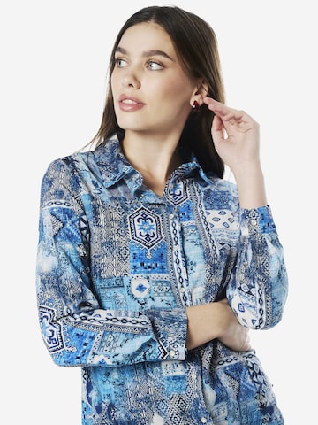 Camicia da donna di KOROSHI in blu
