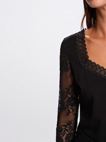 Morgan Shirt '261-TANKA' in Schwarz