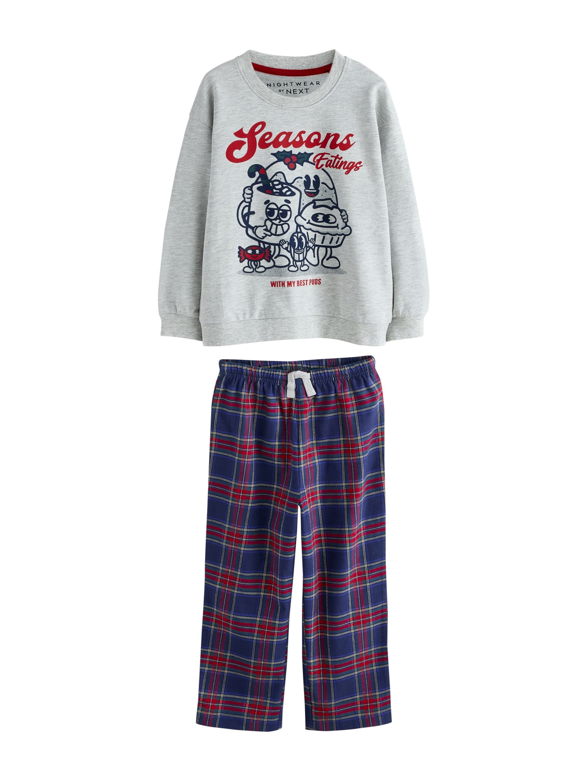 Pyjama Next en bleu : devant