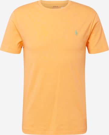 Coupe regular T-Shirt Polo Ralph Lauren en orange : devant