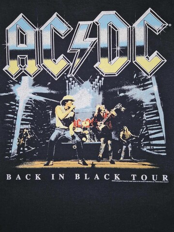 Maglietta 'Back In Black Tour' di AC/DC in nero