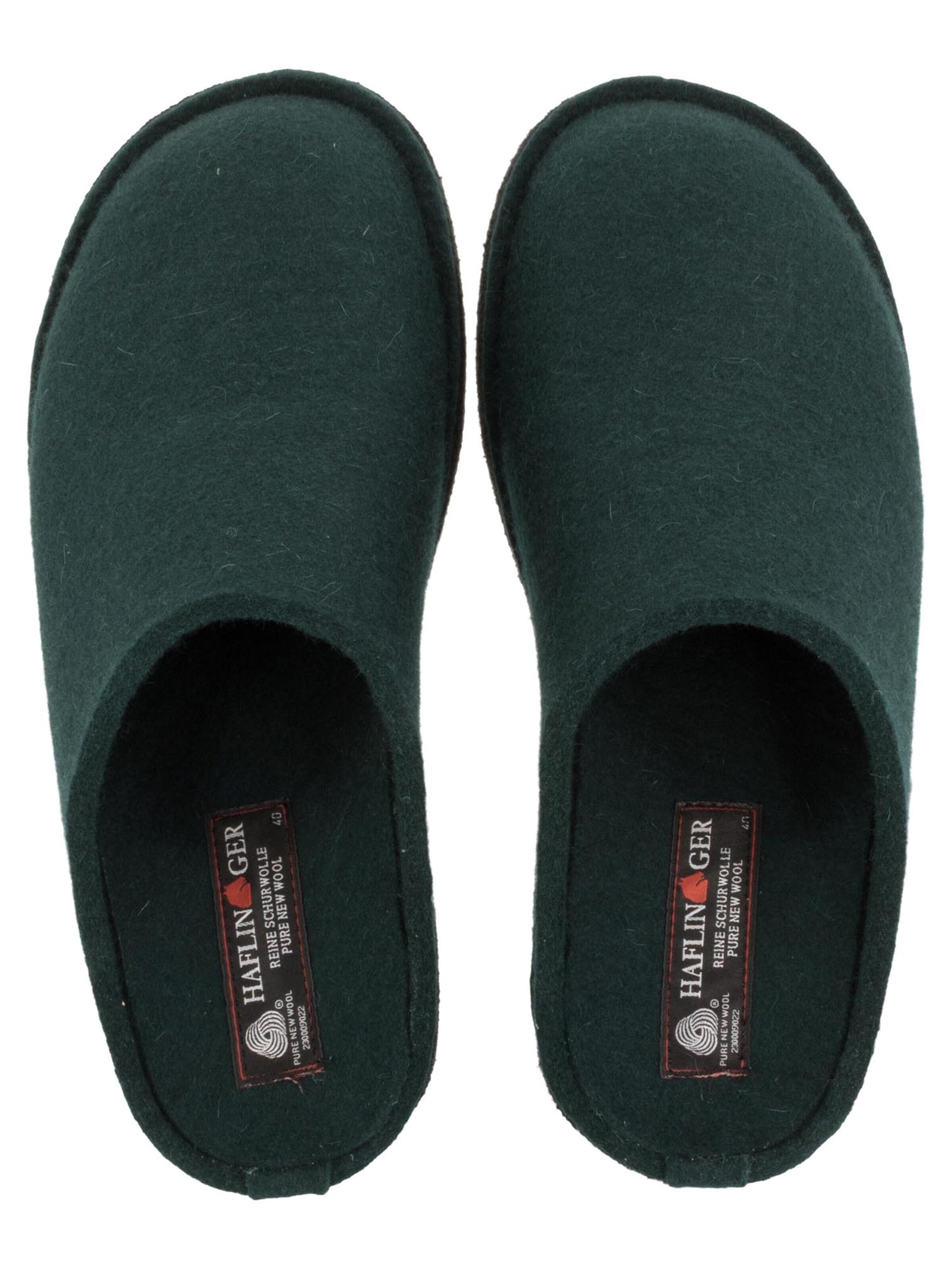 HAFLINGER Mules 'Flair Soft' in Green