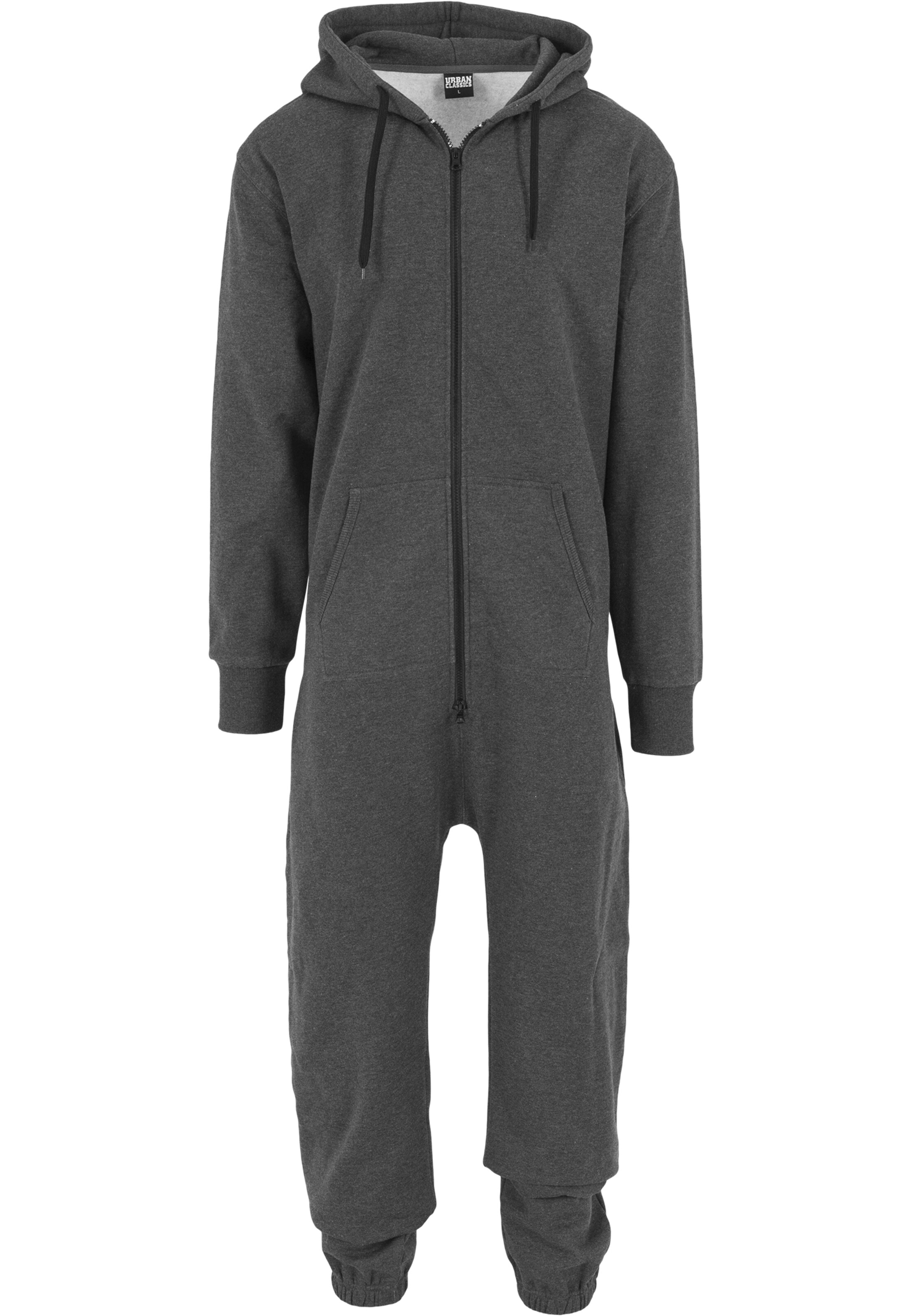 Urban Classics Sweat suit in Grey: front