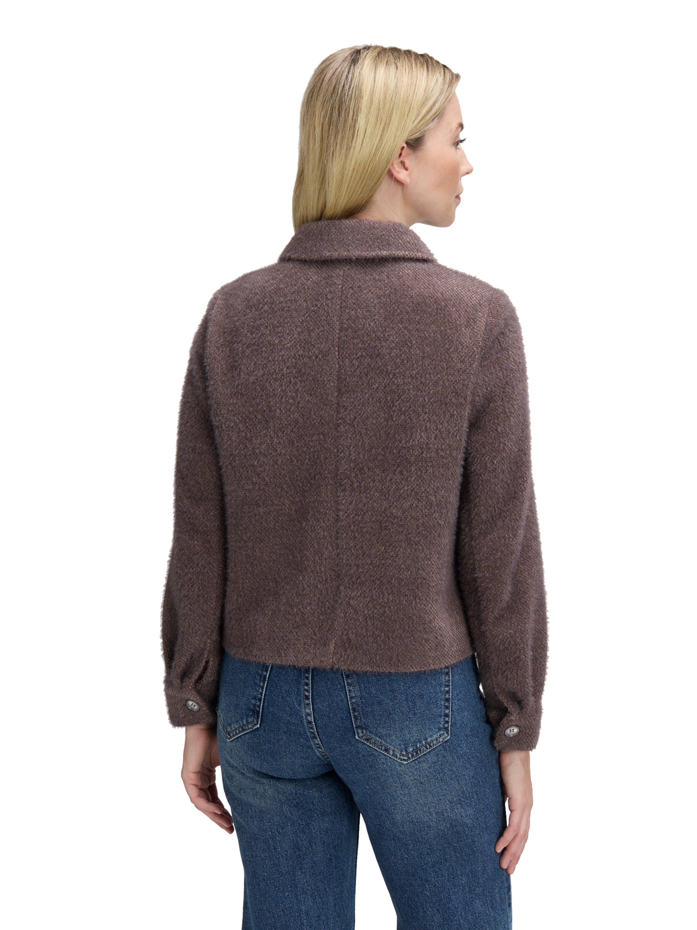 Cartoon Jacke in Braun