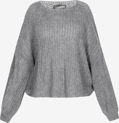 Laisvas megztinis iš DreiMaster Vintage, spalva – pilka, Prekių apžvalga