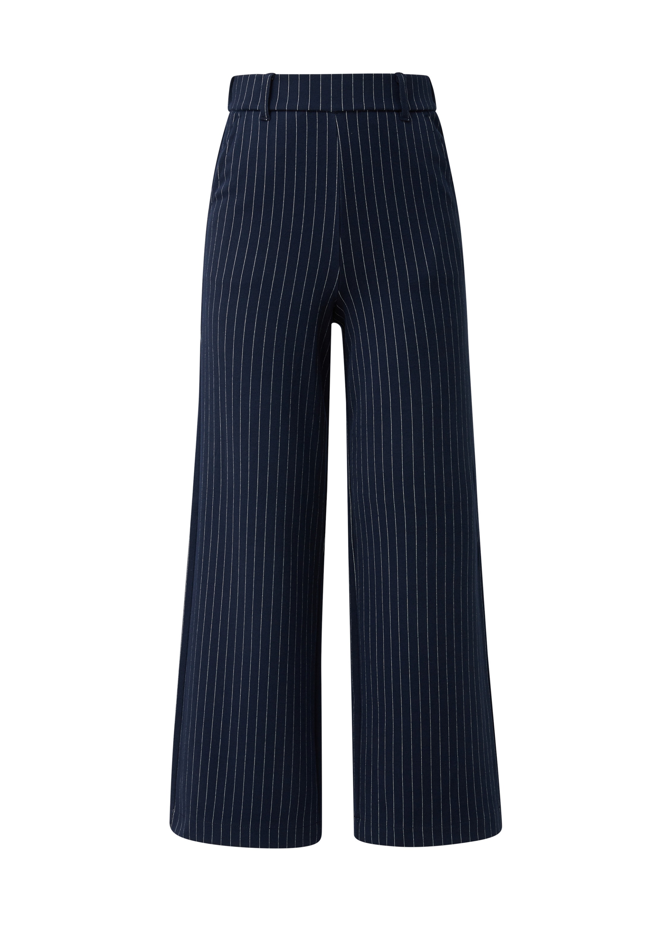 s.Oliver Wide leg Broek in Blauw: voorkant
