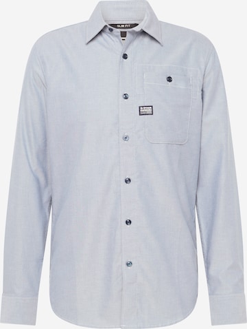 G-Star RAW Slim fit Button Up Shirt 'Bristum 2.0' in White: front