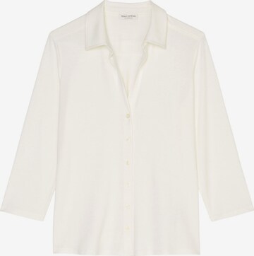 Marc O'Polo Blouse in Beige: voorkant