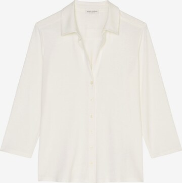 Marc O'Polo Blouse in Beige: front