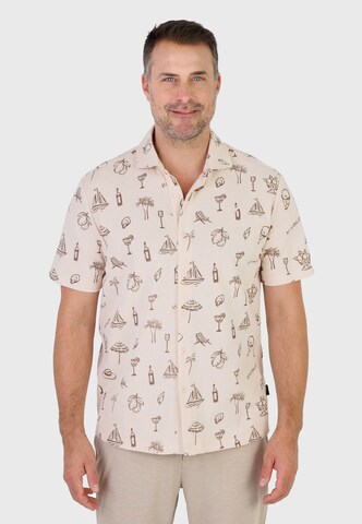 Kleinigkeit Regularny krój Koszula w kolorze beżowy: przód