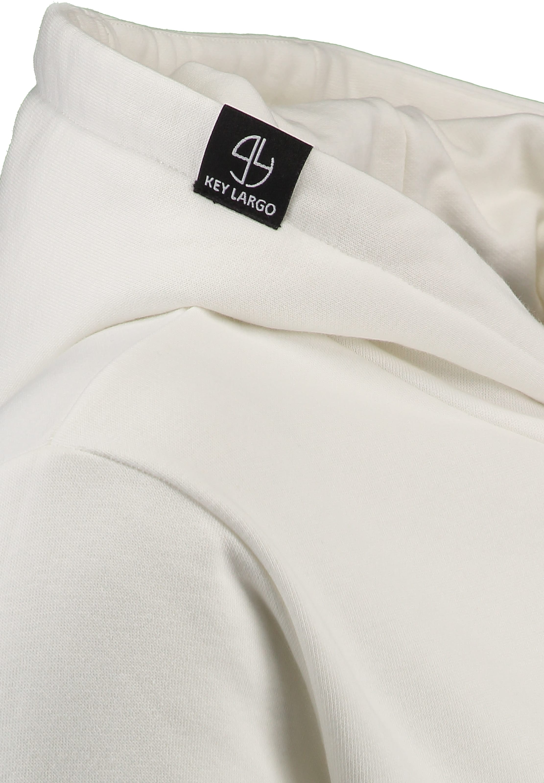 Key Largo Sweatshirt 'KLMEMBERSHIP' in Beige