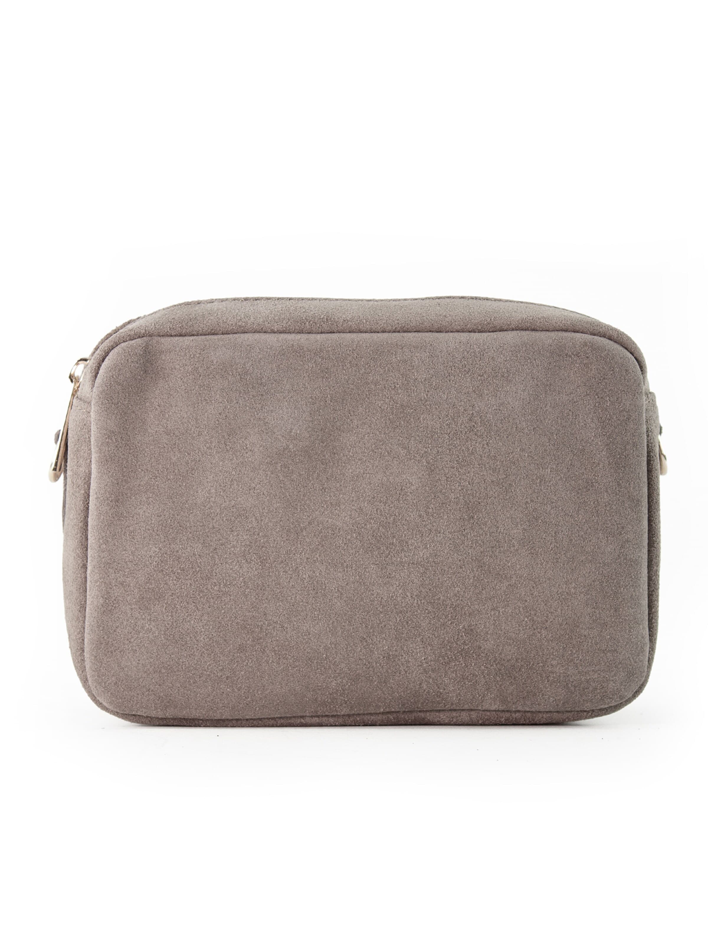 lePelou - Bolso de hombro 'VIOLA' en gris: frente