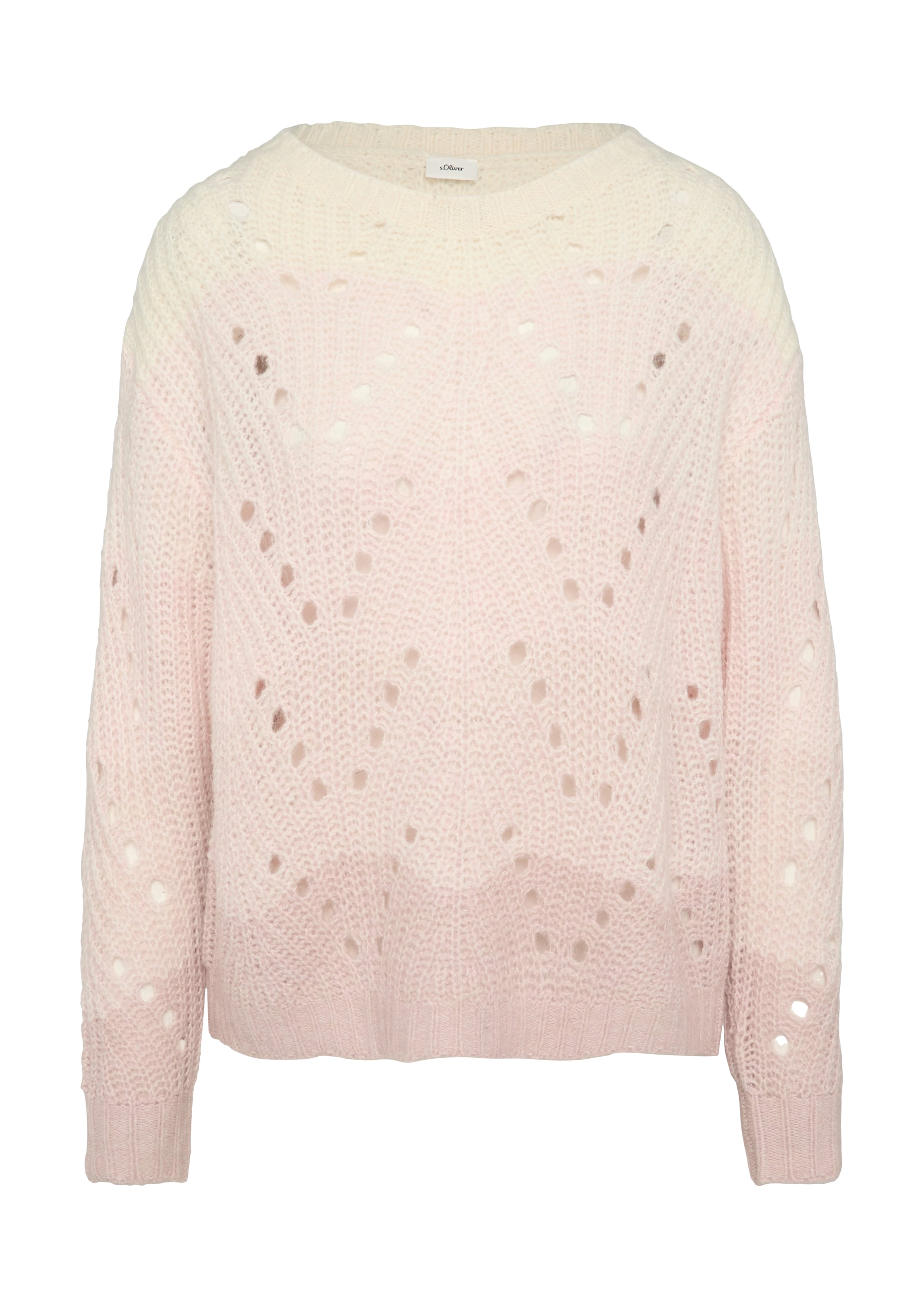 s.Oliver BLACK LABEL Pullover in Pink: Vorderseite