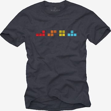 MAKAYA Shirt in Grau: Vorderseite