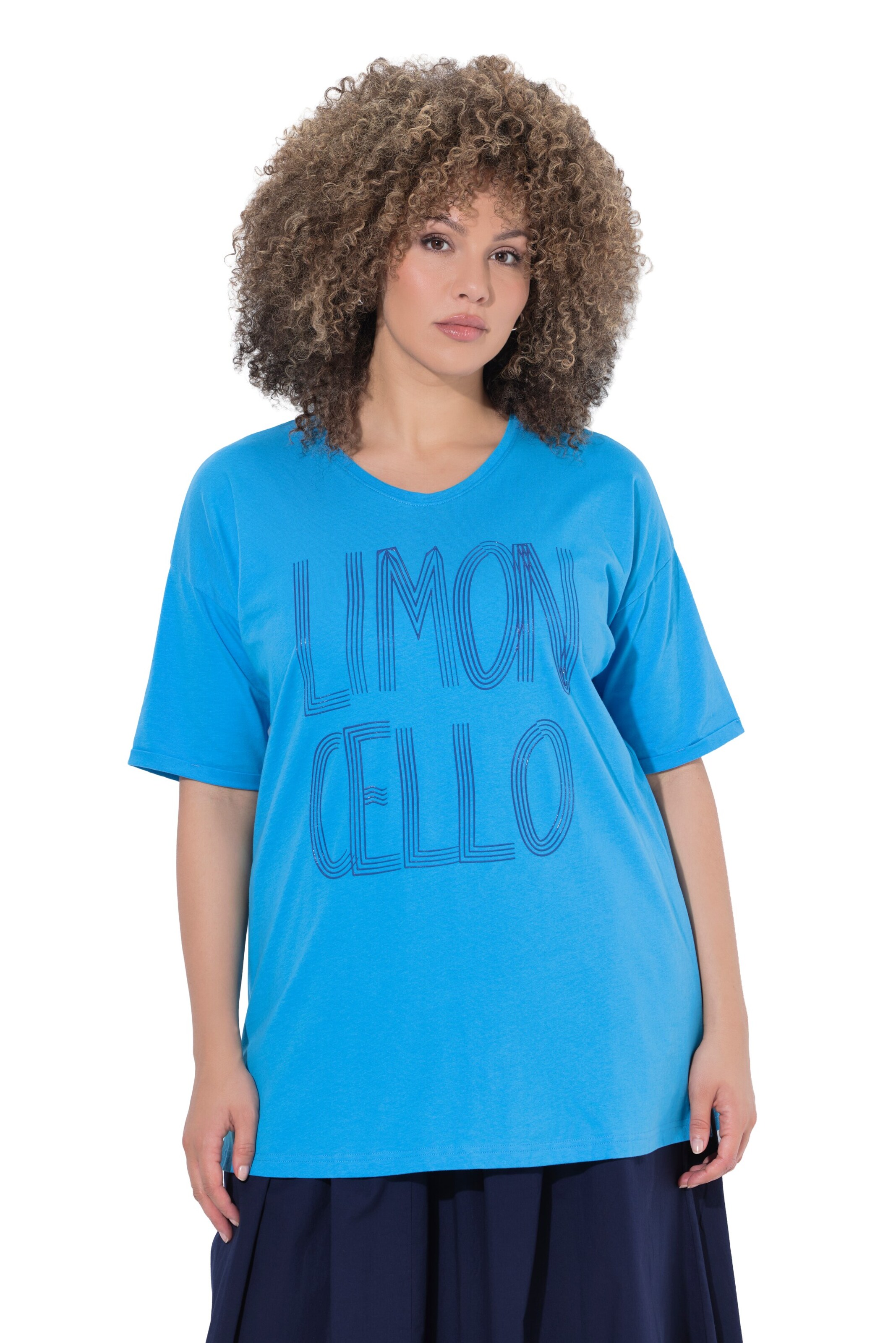 Ulla Popken Shirt in Blue: front
