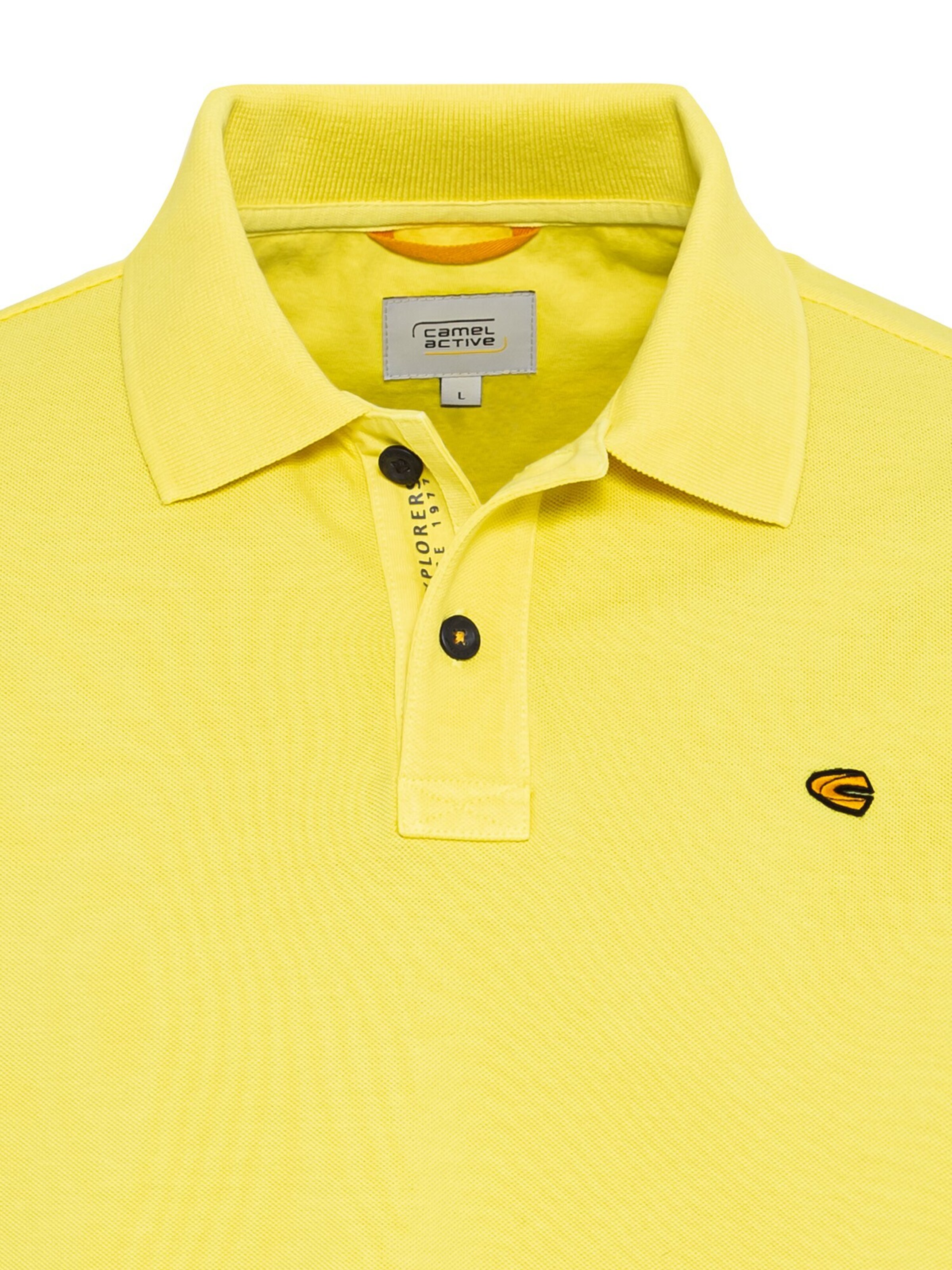CAMEL ACTIVE Shirt in Yellow