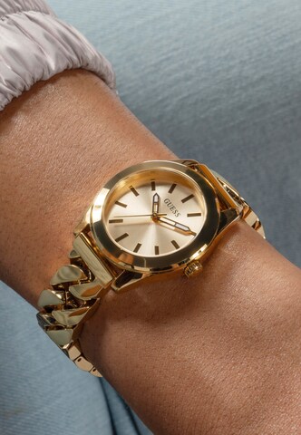 Montre à affichage analogique 'Serena' GUESS en or