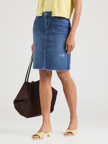 s.Oliver - Falda en azul: frente