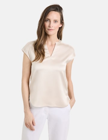 GERRY WEBER Bluse in Beige: predná strana