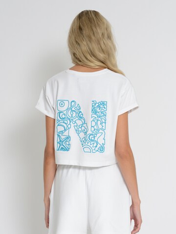 NASSAU Beach Club Shirt ' NB231037 ' in White