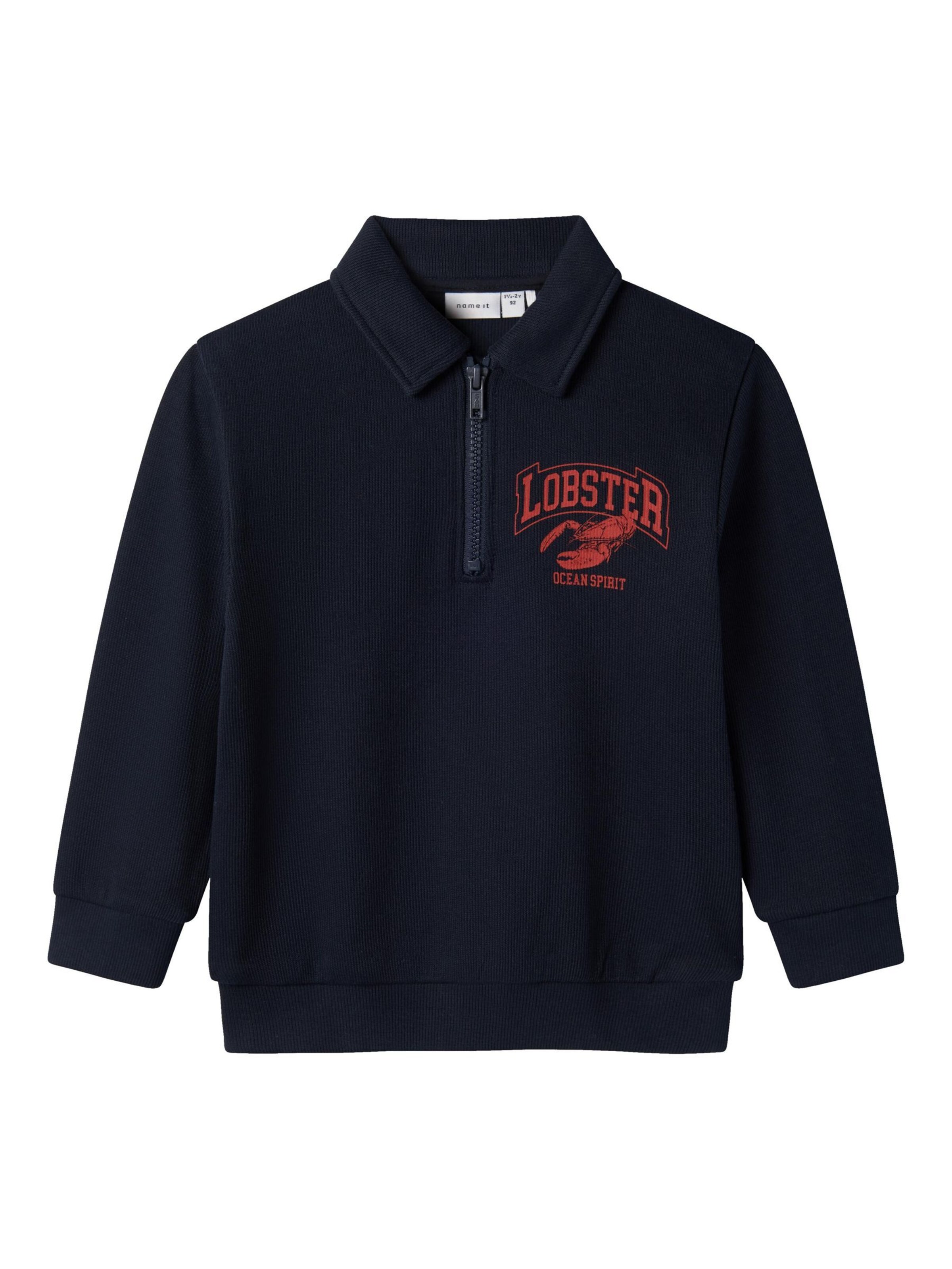 NAME IT Sweatshirt in Blauw: voorkant