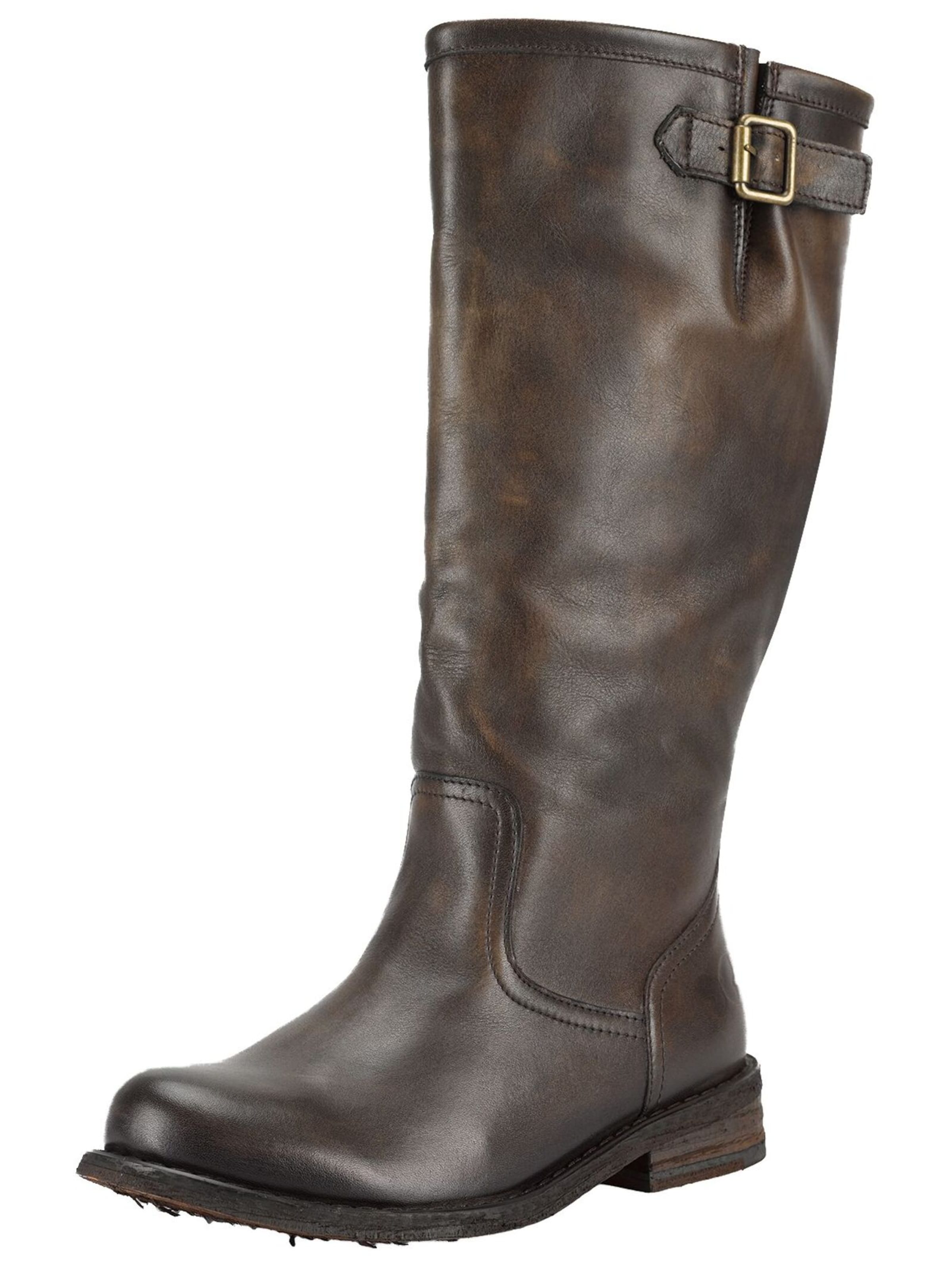 Felmini Wide Fit Stiefel in Braun: Vorderseite