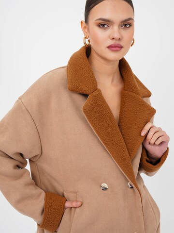 Manteau mi-saison FRESHLIONS en marron