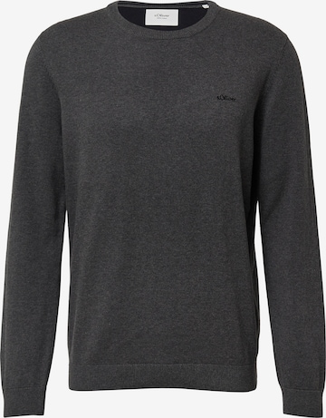 Pullover di s.Oliver in grigio: frontale