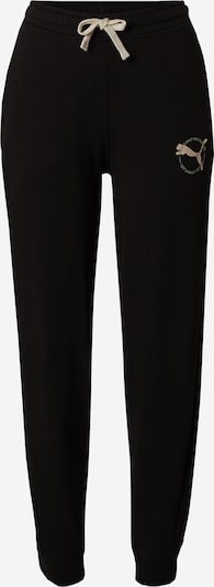 PUMA Športové nohavice - tmelová / mätová / čierna, Produkt