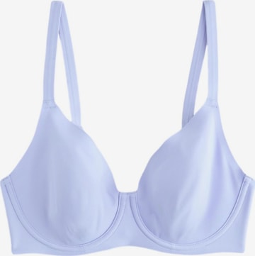 NextBustier Grudnjak - plava boja: prednji dio