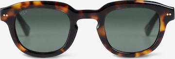 Kapten & Son Okulary przeciwsłoneczne 'Bilbao Tortoise Green' w kolorze czarny