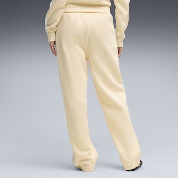 PUMA Loosefit Broek 'T7 Always On' in Geel