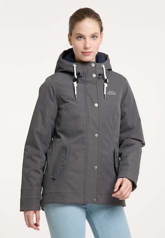 ICEBOUND - Chaqueta funcional en gris: frente