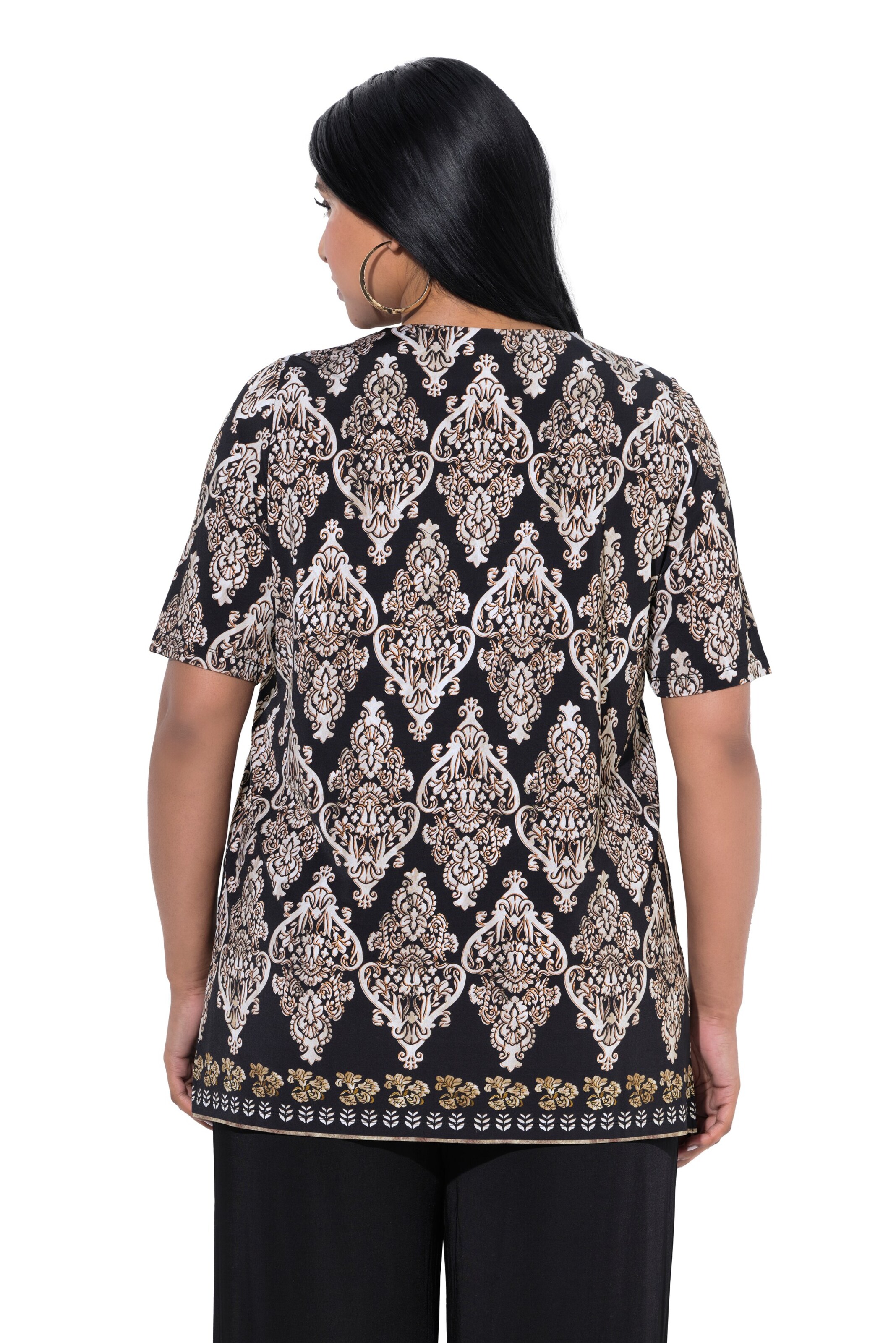 Ulla Popken Shirt in Schwarz