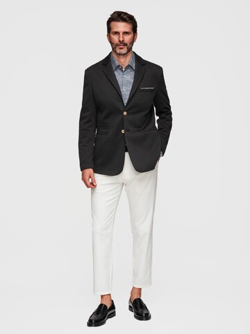 Ombre Slim fit Business-colbert in Zwart