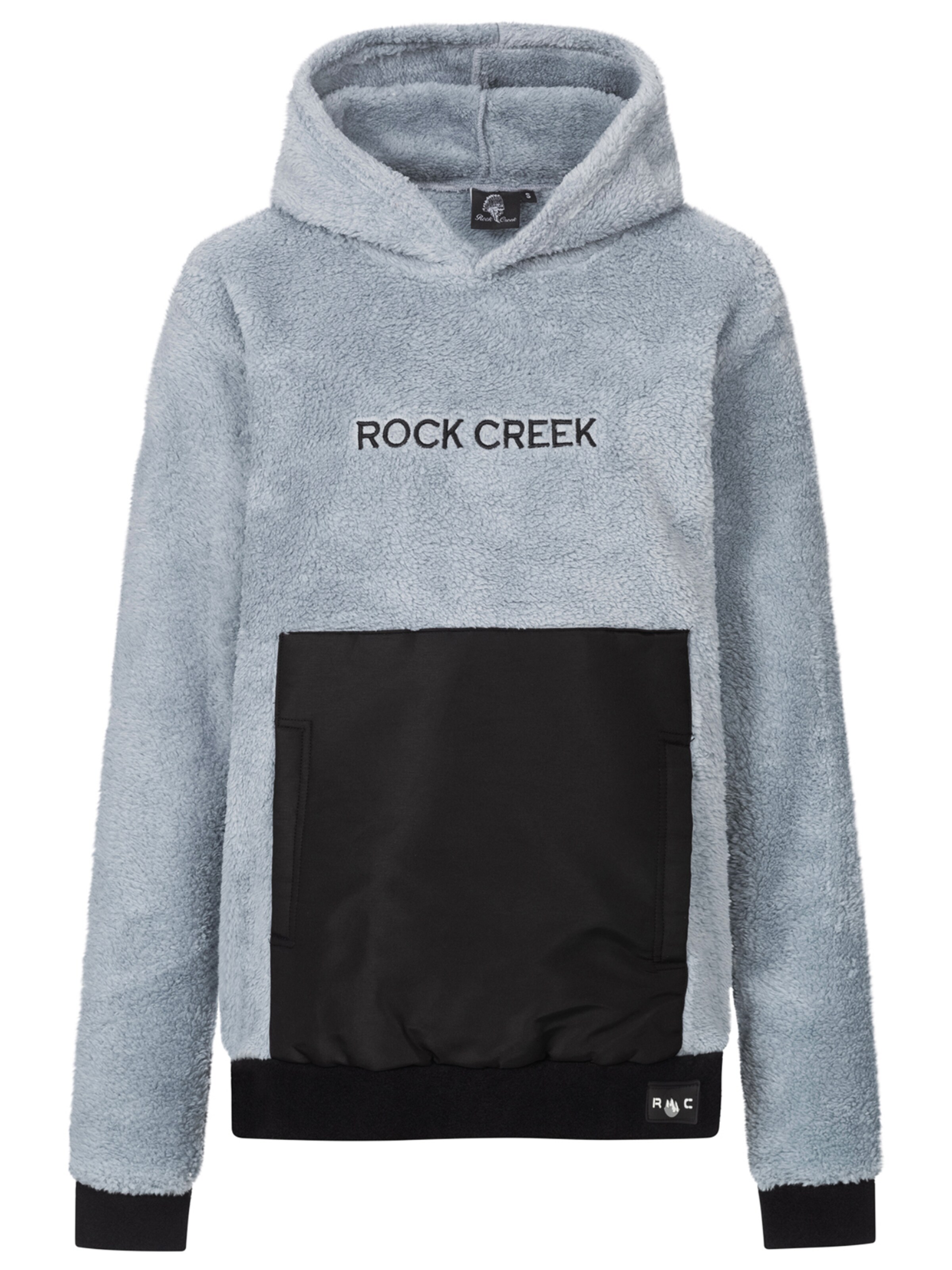 Rock Creek Sweatshirt in Grau: Vorderseite