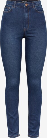 PIECES Skinny Jeans in Blauw: voorkant