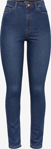 PIECES Skinny Jeans in Blue: front