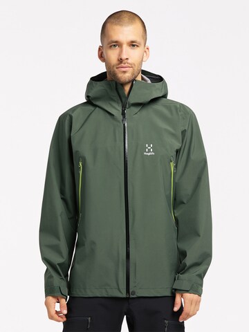 Haglöfs Outdoor jacket 'Roc GTX' in Green: front