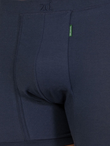 zd ZERO DEFECTS Boxer shorts 'Helios fly front boxer' in Blue