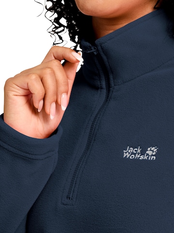 JACK WOLFSKIN Pullover 'Taunus 100 Half-Zip'‌‌‌‌‌‌ in Blau