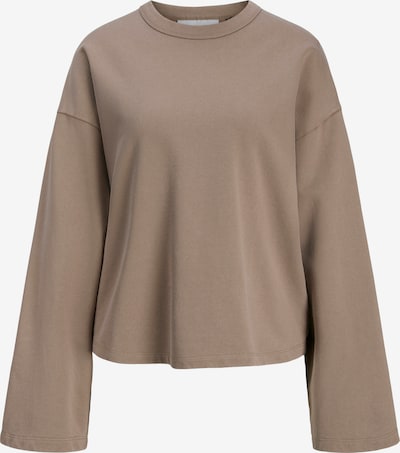 JJXX Sportisks džemperis 'JXATHLETICO', krāsa - brūns / pelēkbrūns / balts, Preces skats