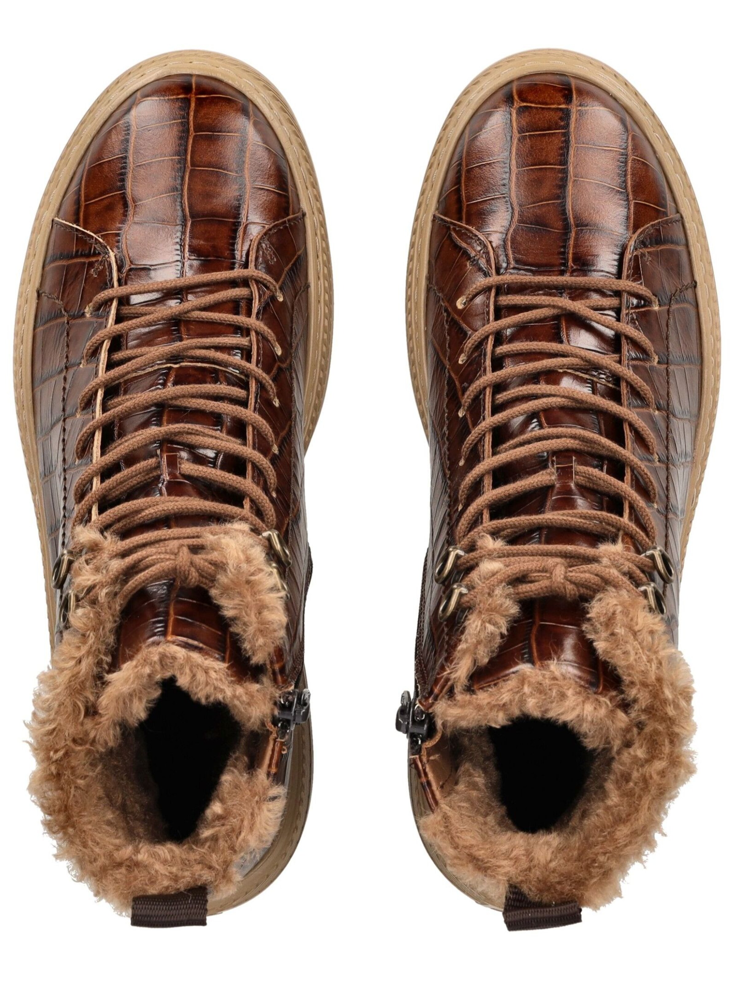 Paul Green Veterlaarsjes in Bruin