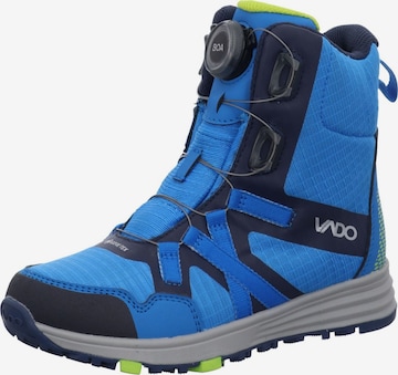 Vado Boots in Blue: front