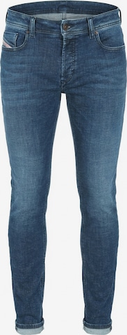 DIESEL Skinny Jeans 'TROXER' in Blue: front