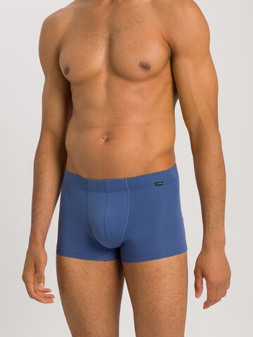 Hanro Boxershorts ' Cotton Essentials ' in Blauw: voorkant