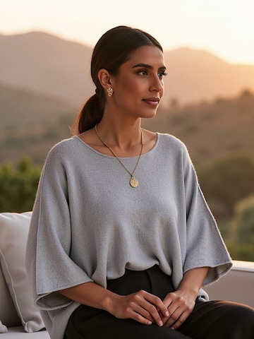 Pullover 'M1102' di Figl in grigio