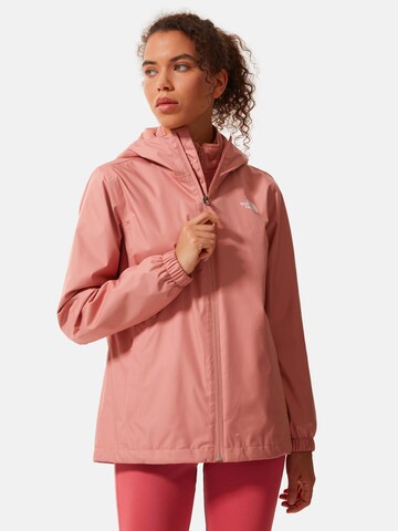 THE NORTH FACE - Casaco outdoor 'Quest' em rosa: frente