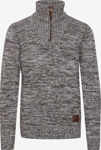 Pull-over 'Philostrate' !Solid en marron : devant