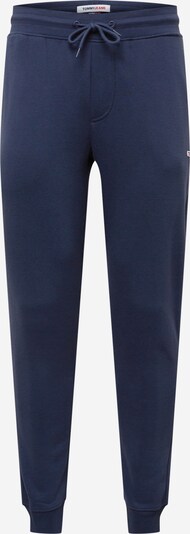 Tommy Jeans Bikses, krāsa - tumši zils / ugunssarkans / balts, Preces skats